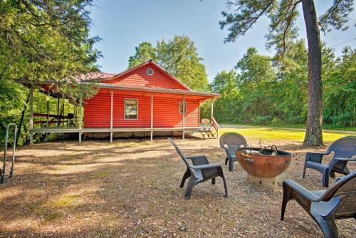 Broken Bow Cabin With Deck On Mountain Fork River!