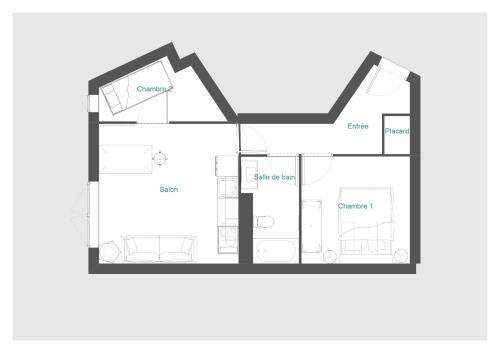 Apartamento Appt T2 & Cabine - Superbe Vue - Wifi