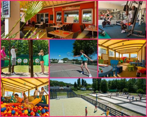 Mobilhome-2ch-terrasse Chauff�e-camping Les Charmettes