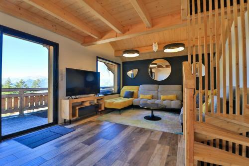 Magnifique Chalet (14pers) +jacuzzi Proche Station