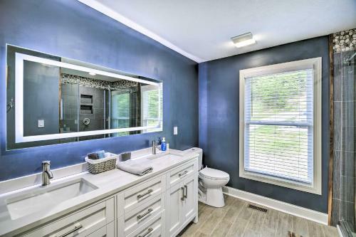 Luxe Lake Norris Home With Private Dock And Grill