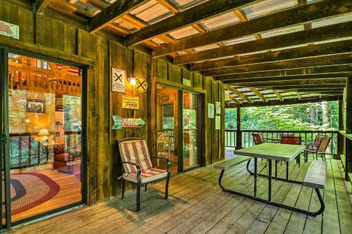 Tellico Plains Cabin - 25 Acres, Backyard Creek!
