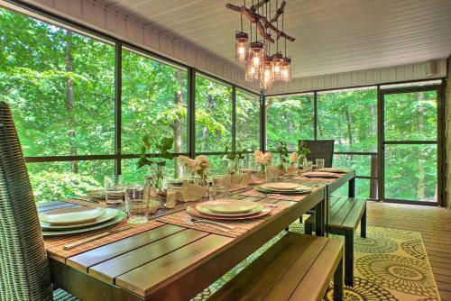 Resort-style Home On Tims Ford Lake, Steps To Dock