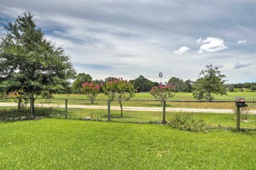 Rustic Carmine Log Cabin With Covered Porch On Farm!