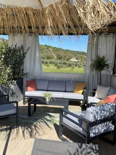 Villa de Vacances Avec Piscine Lussan(Proche Uzes)