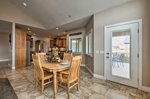 Luxe Erda Home With Indoor Pool, Yard And Mountain View
