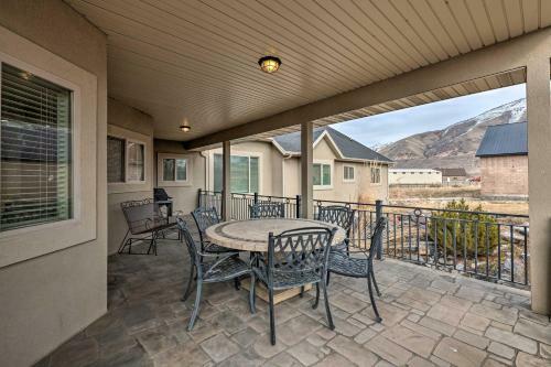 Luxe Erda Home With Indoor Pool, Yard And Mountain View