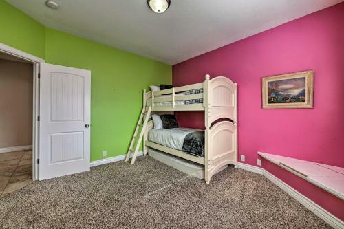 Luxe Erda Home With Indoor Pool, Yard And Mountain View