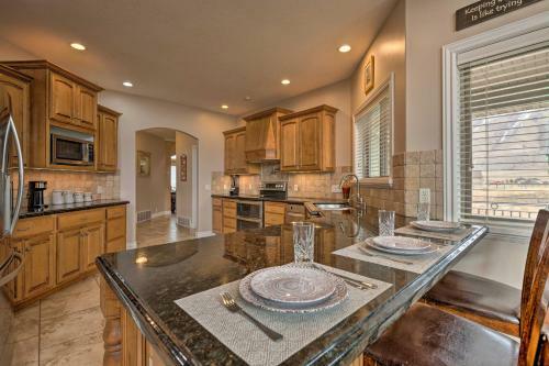 Luxe Erda Home With Indoor Pool, Yard And Mountain View