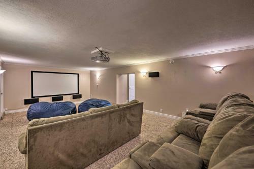 Luxe Erda Home With Indoor Pool, Yard And Mountain View