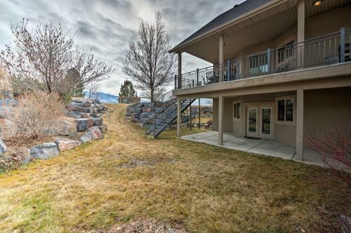 Luxe Erda Home With Indoor Pool, Yard And Mountain View