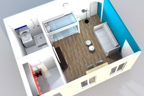 Apartamento Studio Pop Design