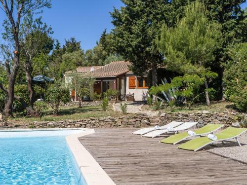 Majestic Villa In Montbrun With Private Heated Pool