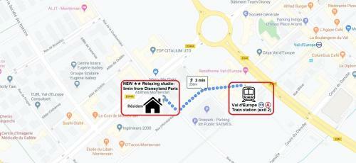Apartamentos New- Relaxing Studio - 5 Min From Disneyland Paris