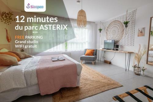 Apartamento Studio Riviera - Proche A�roport Cdg, Ast�rix, Paris
