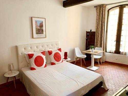 Apartamento Le 1835, Studio Rouge-corail