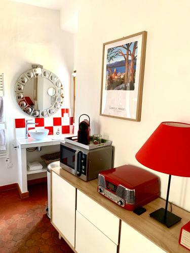 Apartamento Le 1835, Studio Rouge-corail
