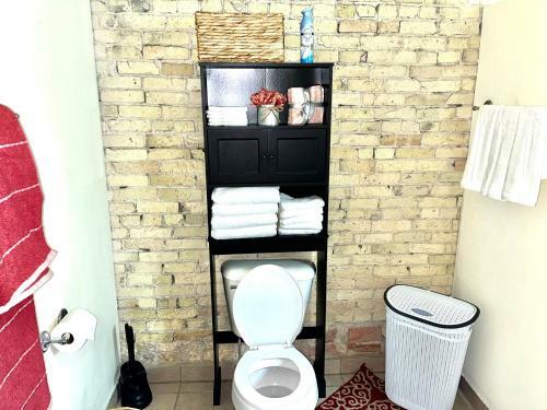 Apartamento Charming 2 Bdrm Historic Loft With Fireplace, Pking, Balcony