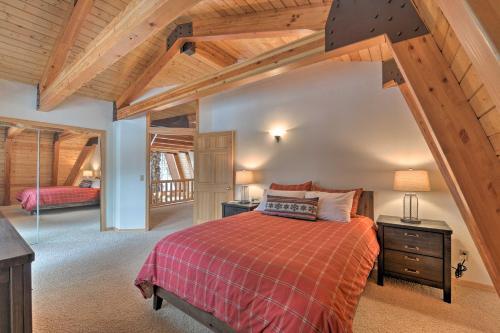 Spacious Alpine Cabin With Fireplace And Deck!