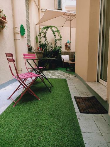 Apartamento Nice Appartement Cosy + Patio Priv�
