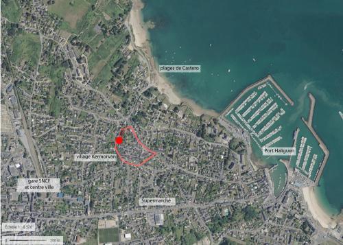 Maison Village Kermorvan, 300m Plage, 5-6 Pers.