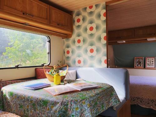 Hostal G�te Aurinko : Caravane Avec Bain Nordique