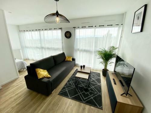 Apartamento L'industriel Chic, 2 Pieces Avec Vu Imprenable Sur Rouen