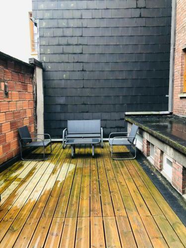 Apartamento Studio Avec Toit Terrasse Priv�, En Centre Ville