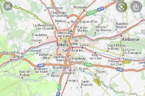 Apartamento Charmant Appartement En Bord de Cher