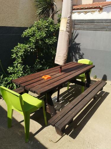 Apartamento Escale, � 150m de La Plage Appt T3 Rdc Ar