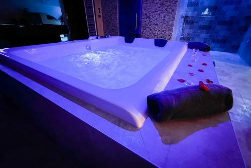 Apartamento Le Loft A Bulles (85m2 Jacuzzi Hammam Billiard Bar Douche Sauna)