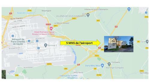 Apartamento Le Stop N'go Cdg - Airport - Ast�rix - Paris