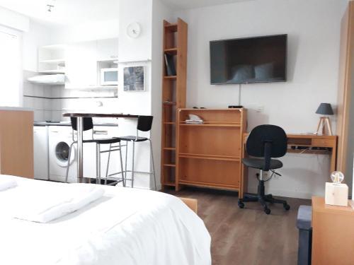 Apartamento Studio Santa Monica - Climatis� - Piscine - Parking