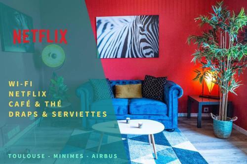 Apartamento The Colored Cocoon Aux Minimes ! Parking ! 2 Balcons !