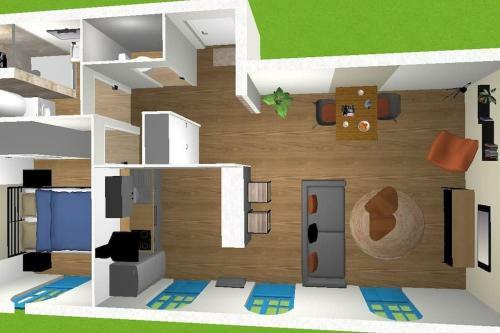 Apartamento T2 Les Arcades