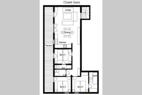Central 3 Bedroom Apartment - 100m From Ski Lifts