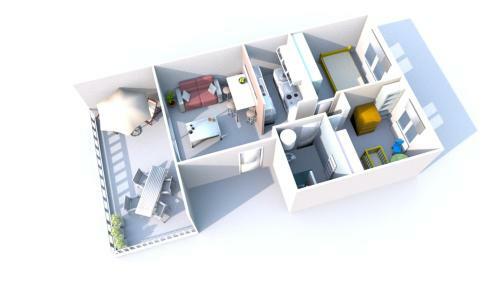 Apartamento Vannes Centre Logement 3 Pi�ces Avec Terrasse