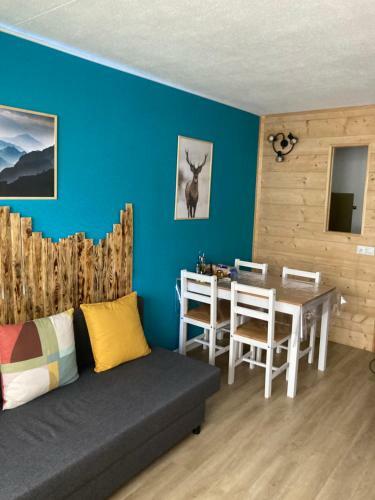 Apartamento Studio Mongie Aux Pieds Des Pistes Avec Balcon