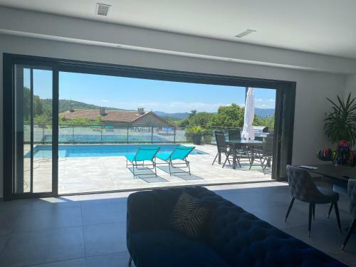 Villa Avec Vue Panoramique Sur Les C�vennes