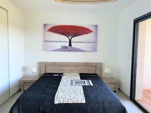 Jolie Villa Avec Jacuzzi A 1km de La Plage de Cala Rossa