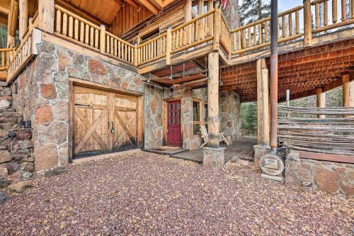 Rustic Greer Cabin With Mountain Views!