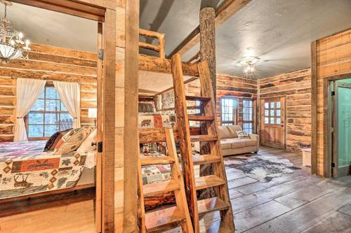 Rustic Greer Cabin With Mountain Views!