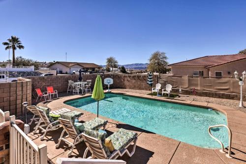 Lake Havasu Pad With Private Pool 3 Mi To Lake