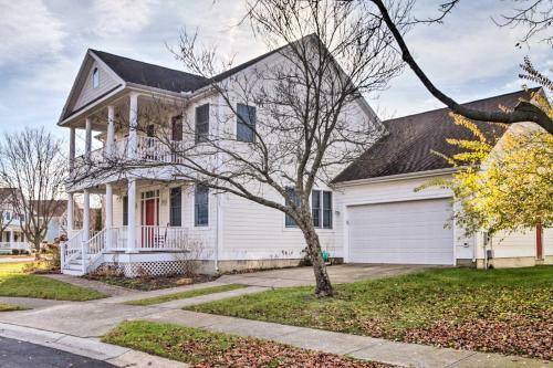Ocean View Family Home 3 Mi To Bethany Beach