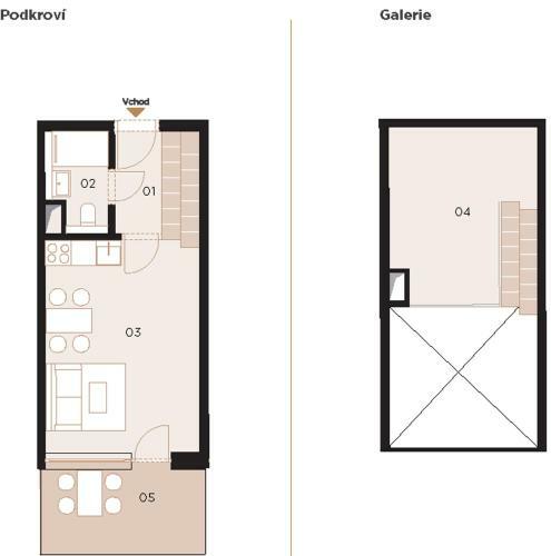 Ubytov�n� Zadov - Apartm�n Prenet