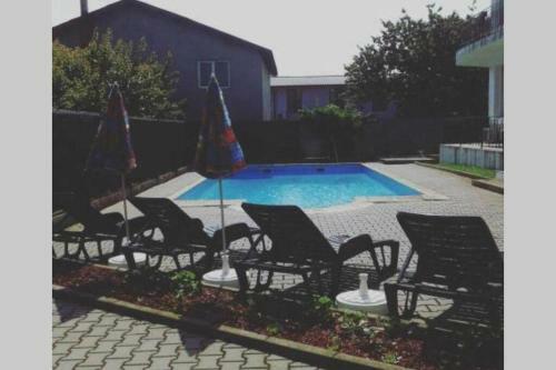 Apartamento Large Studio Flat With Sea View In A Rustic Aria- Costinesti