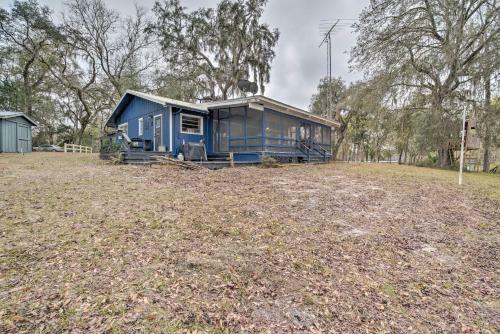 Unplugged Withlacoochee Riverfront Retreat!
