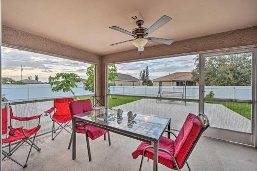 Cape Coral Home With Fenced Yard 11 Mi To Beach