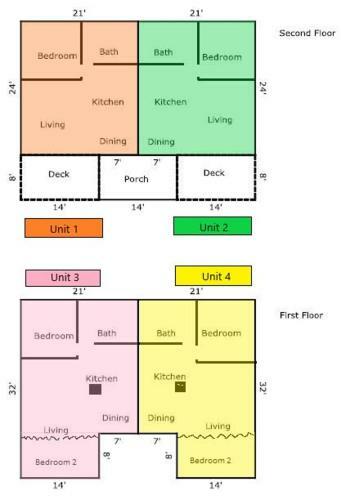 Apartamento 1 Beach Access, Close To Time's Square, On Water