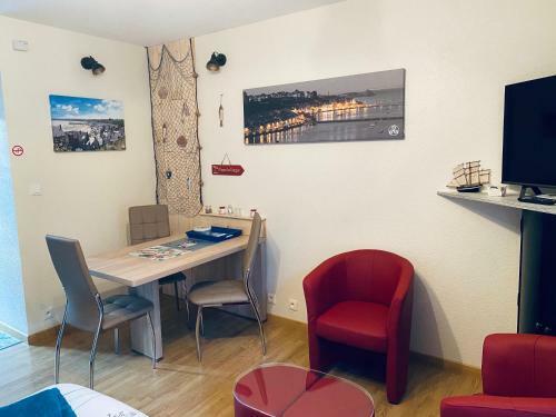 Apartamento Studio Cancale - Port de La Houle - Class� 2 �toiles